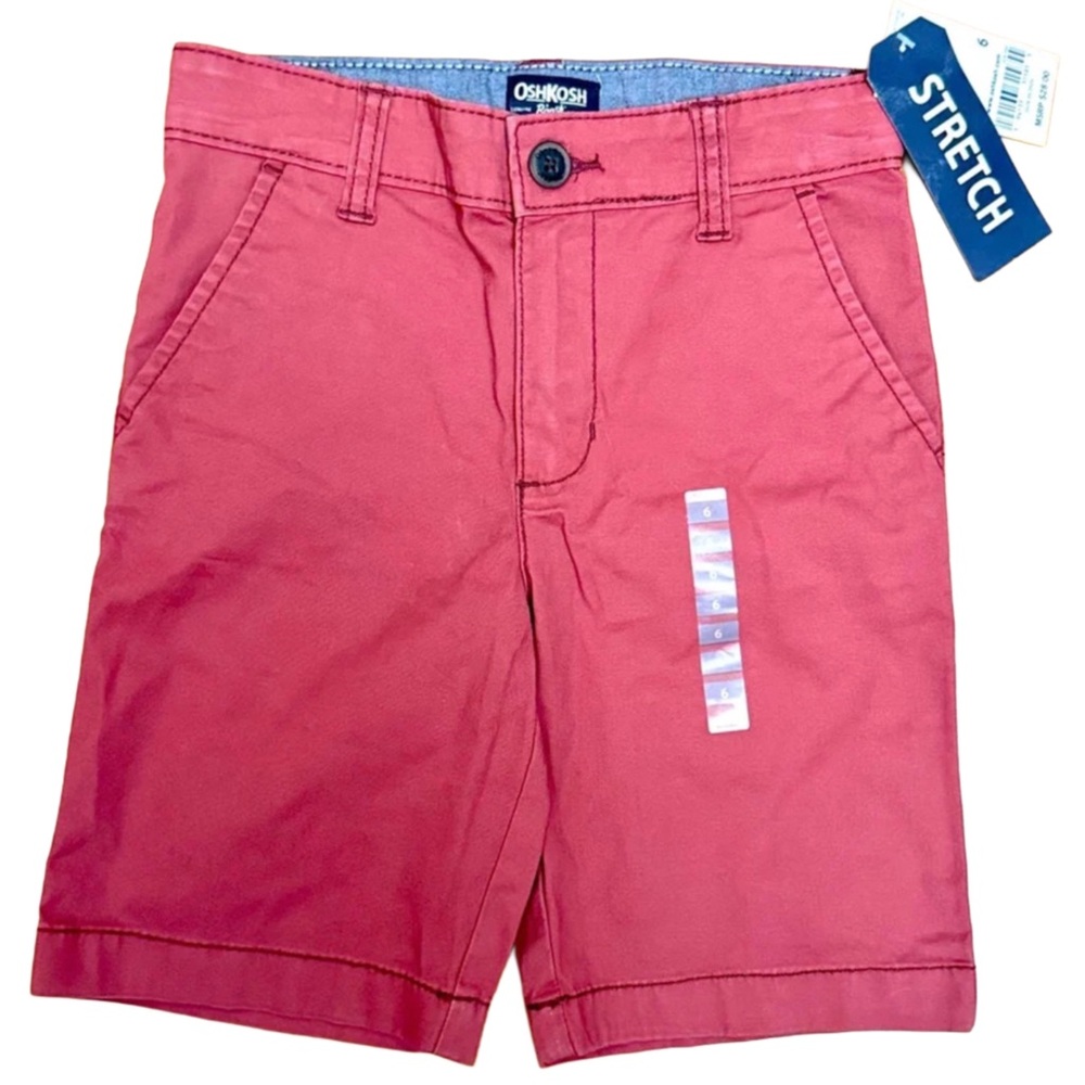 Boys OshKosh B'gosh Coral Stretch Shorts Sz 6